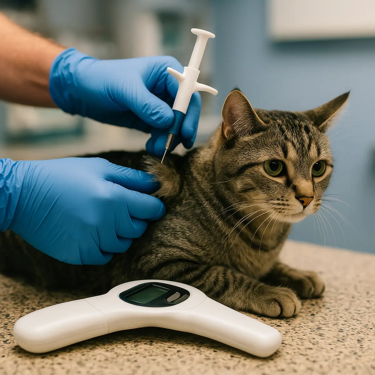 Aplicação de microchip em cão para identificação em Arraial d'Ajuda